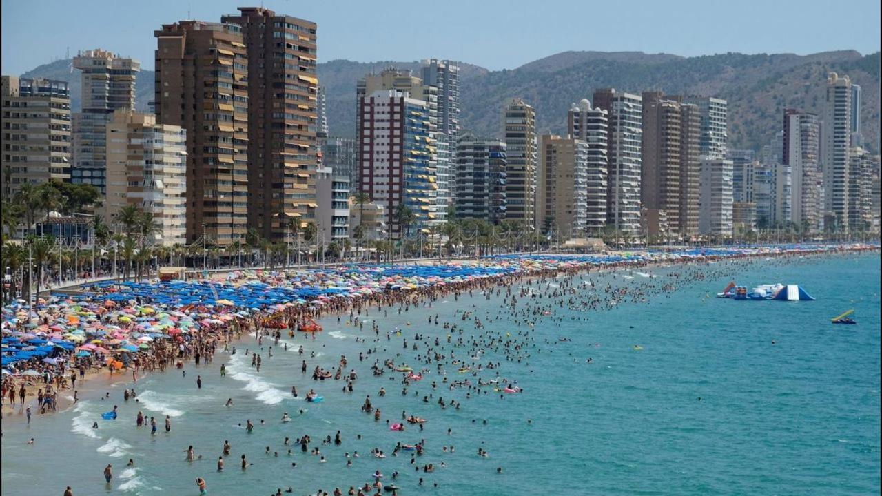 貝尼多姆Disponible En Abril-Wifi-3Hab, 6 Pers, -Piscina, Aire Acondi-Parking Opcionable Extra公寓 外观 照片