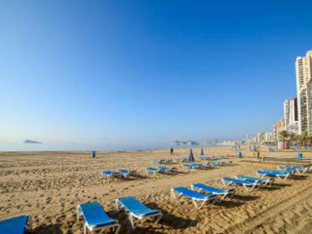 貝尼多姆Disponible En Abril-Wifi-3Hab, 6 Pers, -Piscina, Aire Acondi-Parking Opcionable Extra公寓 外观 照片